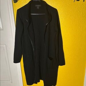 Tahari Women's Black Trench Coat